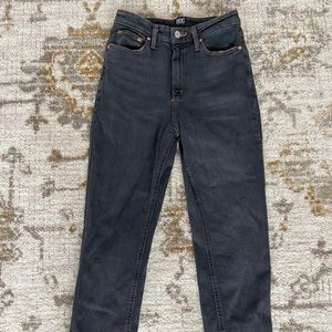 Gray BDG Girlfriend High-Rise, W28